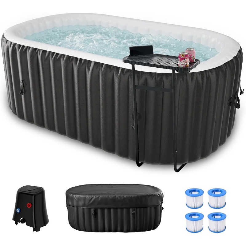 Inflatable Hot Tub - DoCred Person Inflatable Hot Tub, Oval