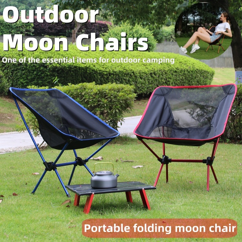 Outdoor Furniture Rocking Chair - Portable outdoor folding chair, ultra-light camping