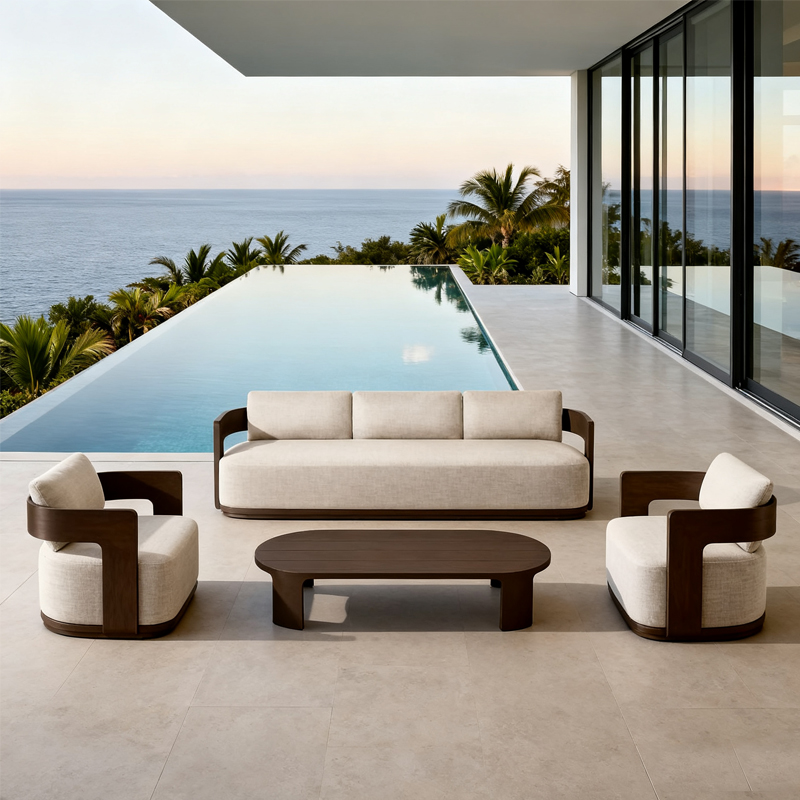 Outdoor Furniture Lounge Set - Hotel Outdoor Sofa Set, Premium Garden