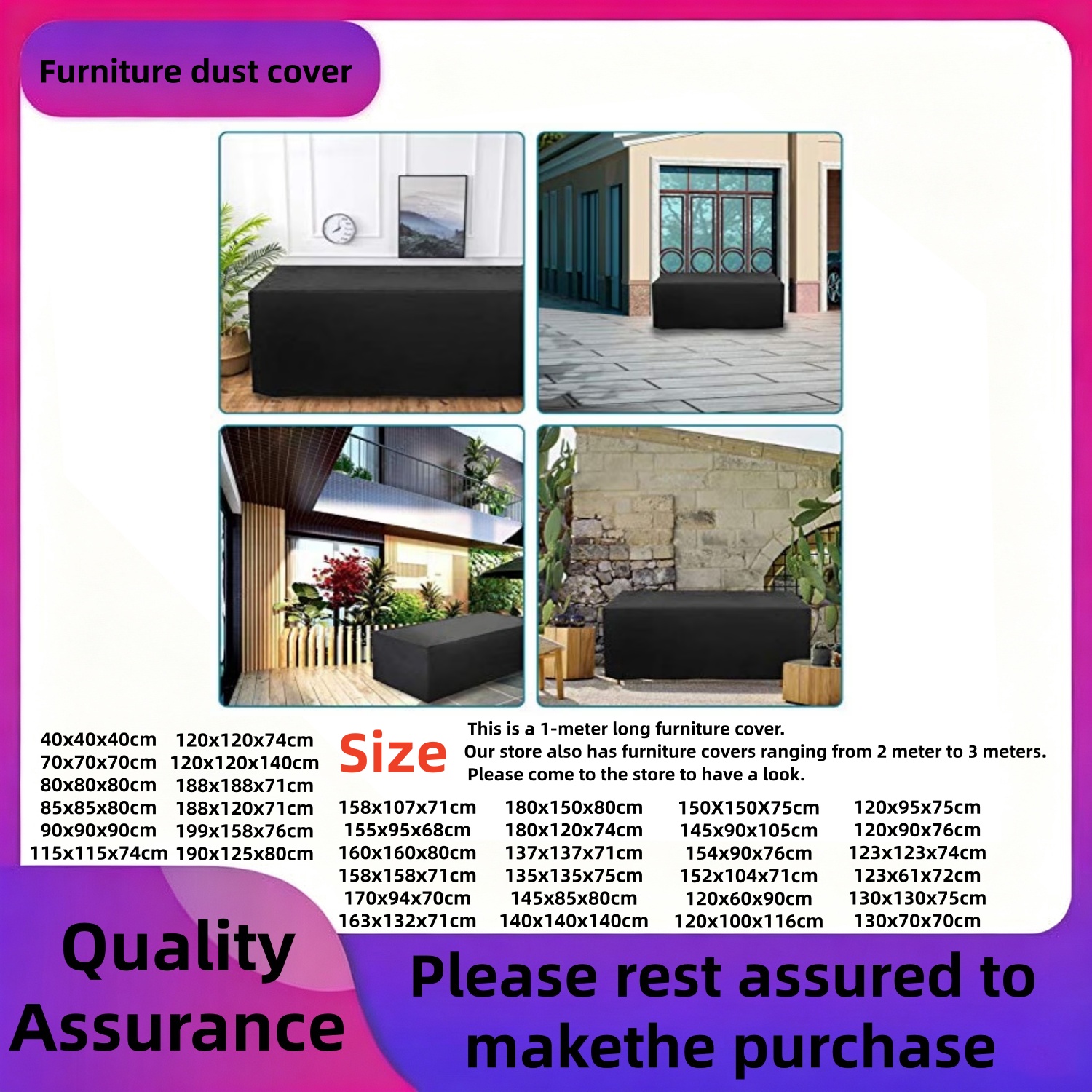 Outdoor Furniture Sofa - Patio FurnitureCover Rectangular Patio Table Cover