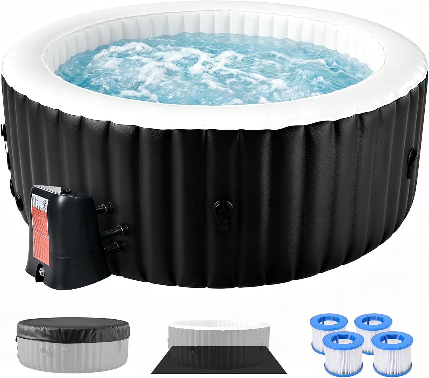 Inflatable Hot Tub - Inflatable Hot Tub Round Portable Blow