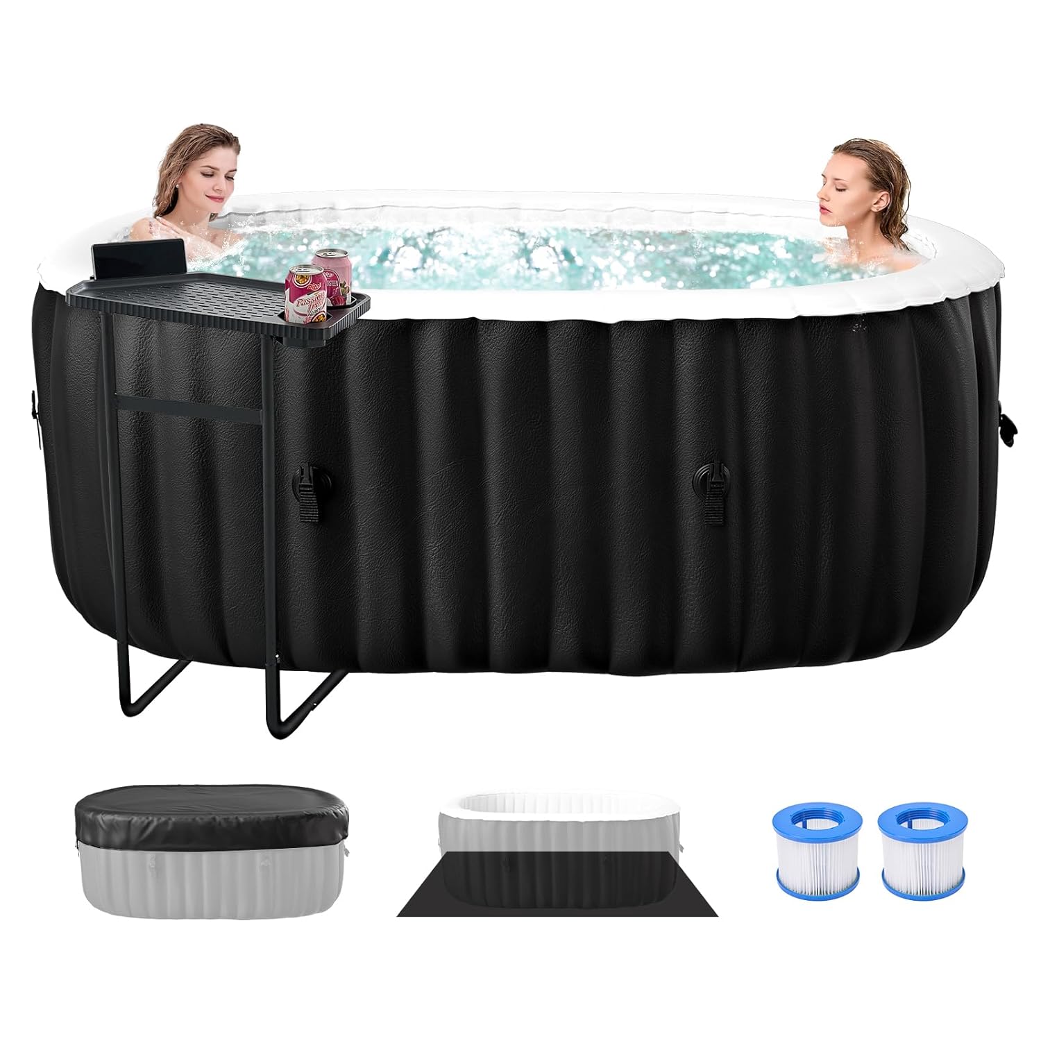 Inflatable Hot Tub - 2 Person Inflatable Hot Tub with
