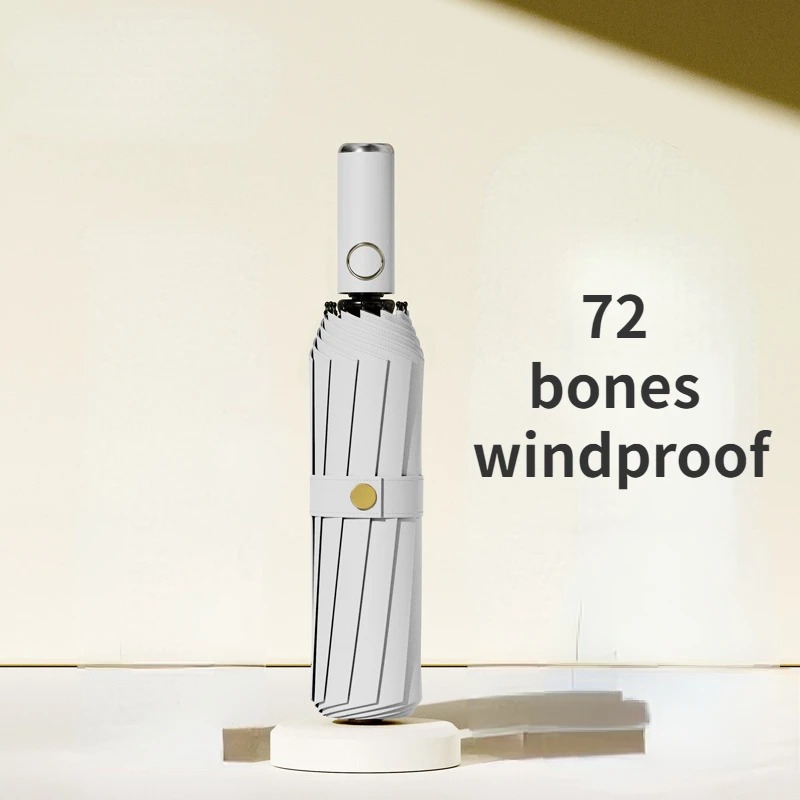 Parasol Umbrella Large - 72 Bone Super Strong Windproof Automatic