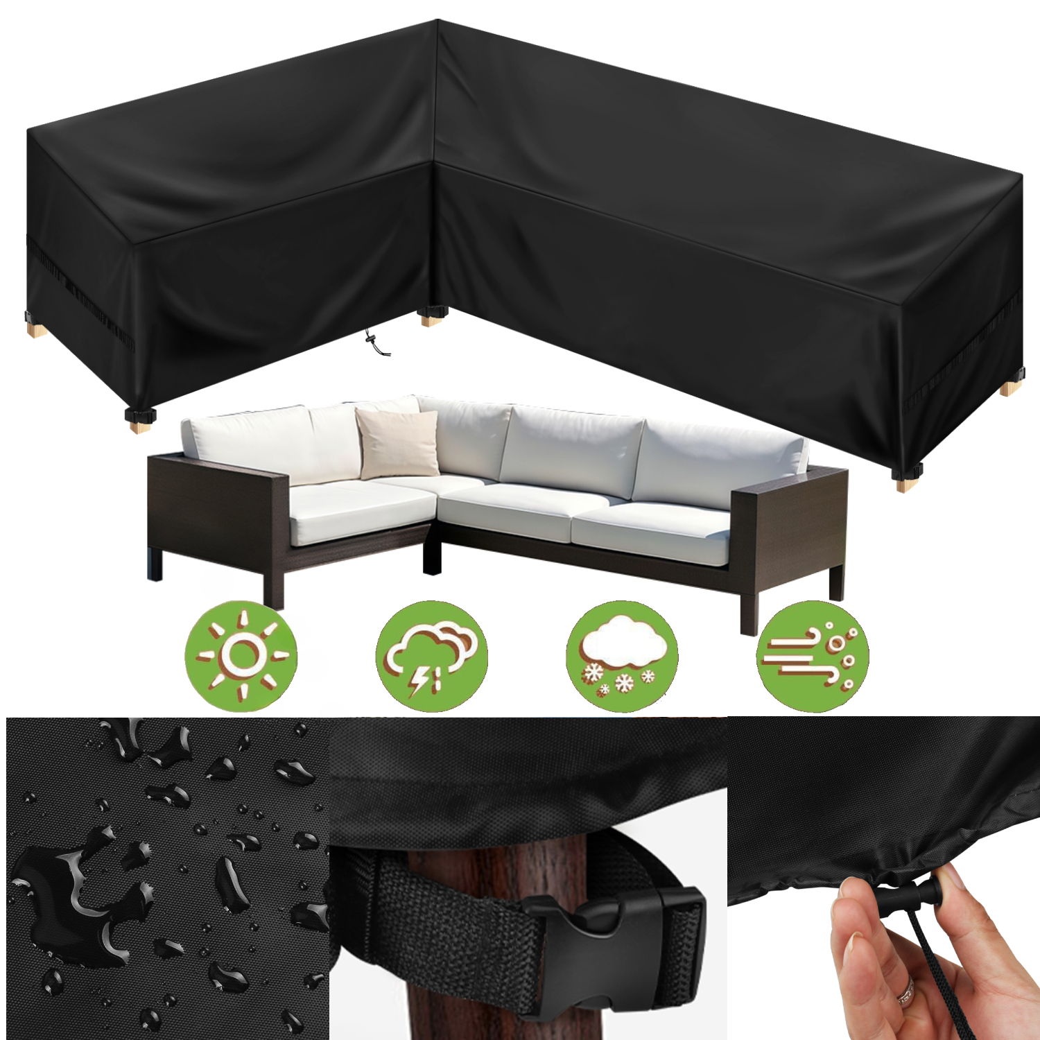 Outdoor Waterproof Sectional S - Outdoor Furniture Paint reseña y precio