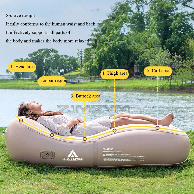 Automatic Inflatable Lazy Sofa - Outdoor Furniture Lounge Set reseña y precio
