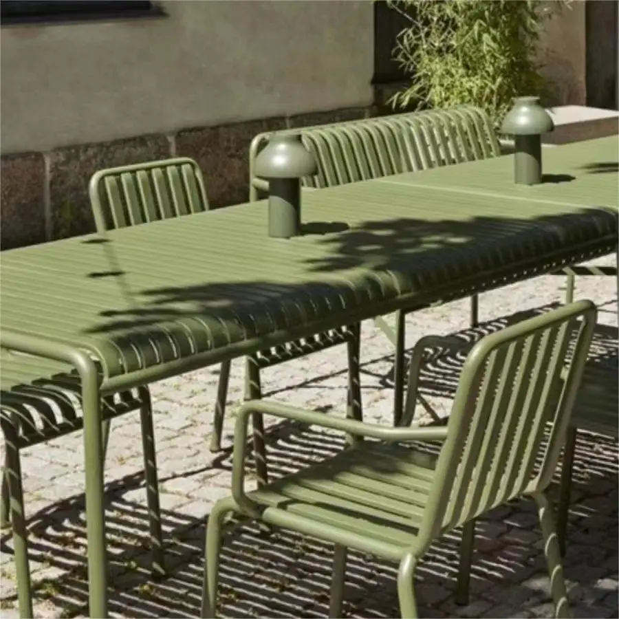 Wrought iron modern simple bal - Outdoor Furniture For Cafe reseña y precio