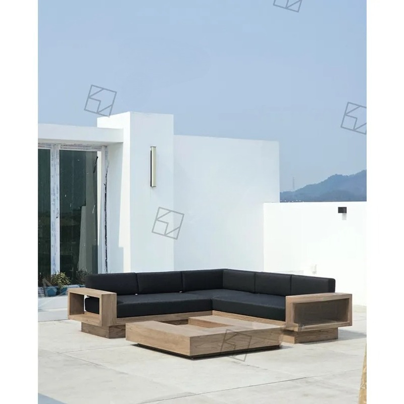 Modern Garden L-Shaped Section - Outdoor Furniture Lounge Set reseña y precio