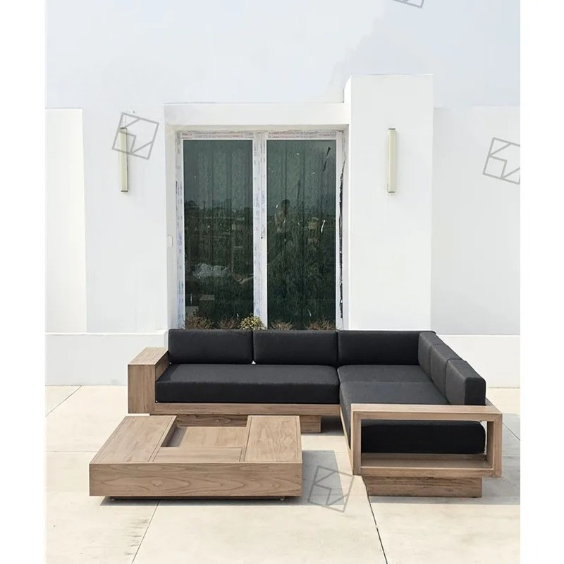 Modern Garden L-Shaped Section - Outdoor Furniture Lounge Set reseña y precio