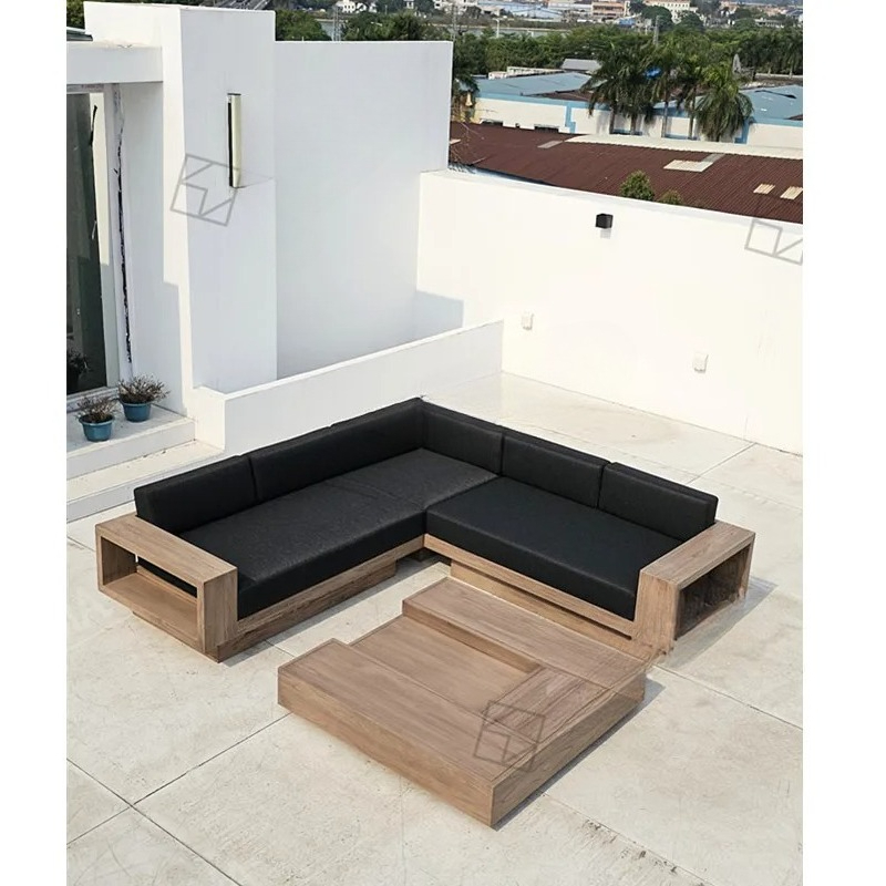 Modern Garden L-Shaped Section - Outdoor Furniture Lounge Set reseña y precio