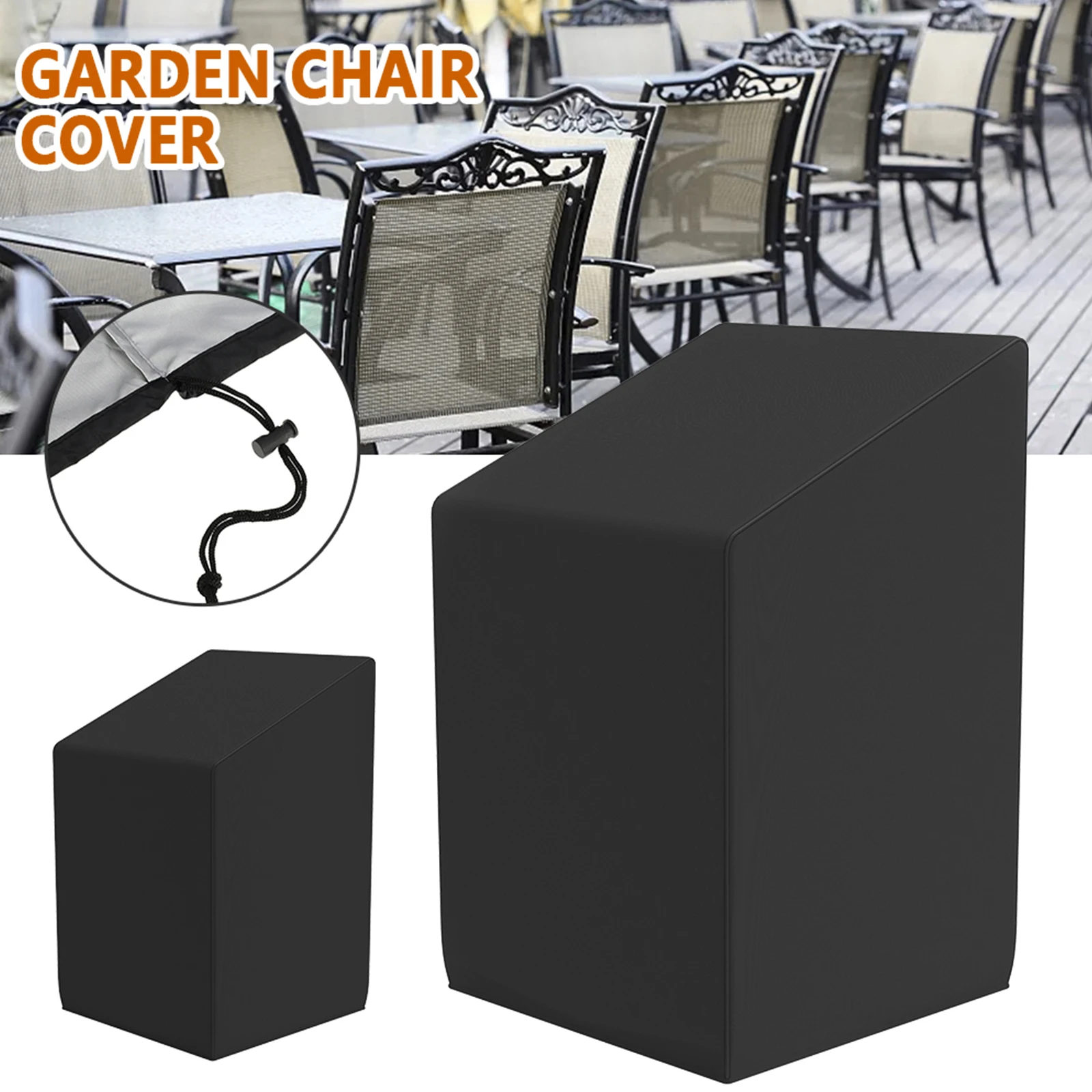 Stacked Chair Dust Cover with  - Outdoor Furniture Paint reseña y precio