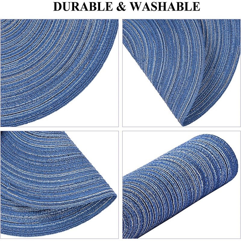 Sage Green Woven Placemats And - Outdoor Furniture Cafe reseña y precio