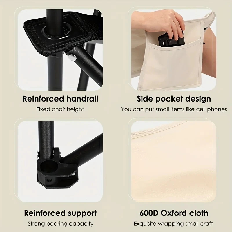 Portable Camping Chair, Foldab - Outdoor Furniture Rocking Chair reseña y precio
