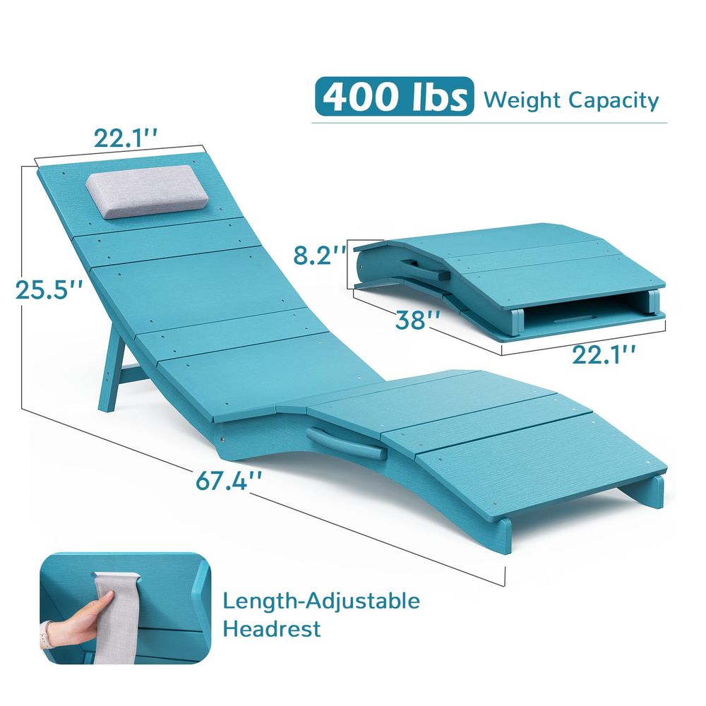 Pool Chaise Lounge Chairs Set  - Outdoor Furniture Lounge Set reseña y precio