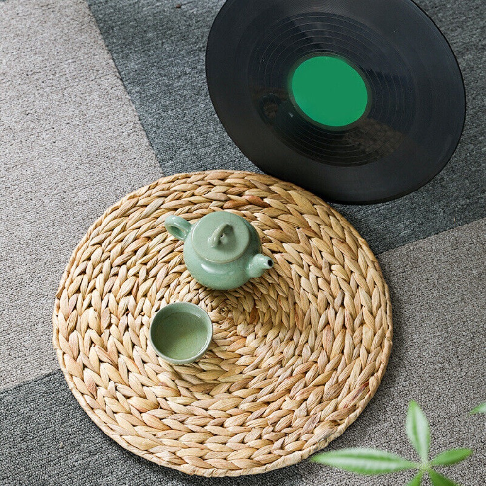 Natual Straw Weave Rattan Roun - Outdoor Furniture Cafe reseña y precio