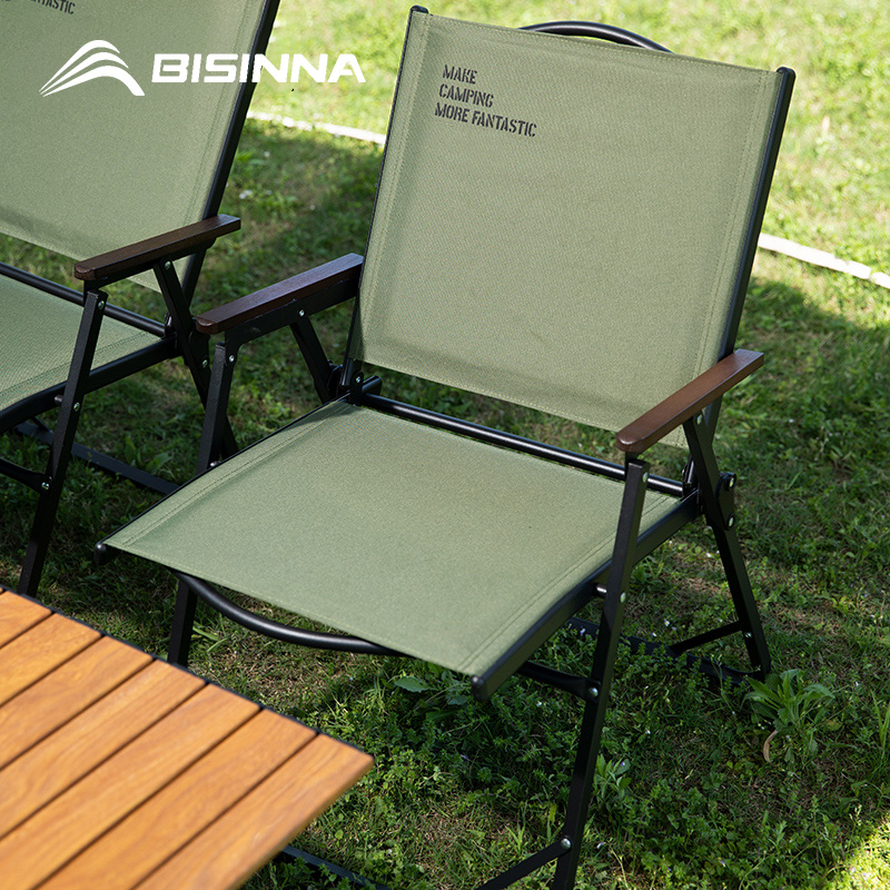 BISINNA Outdoor Folding Campin - Outdoor Furniture Rocking Chair reseña y precio