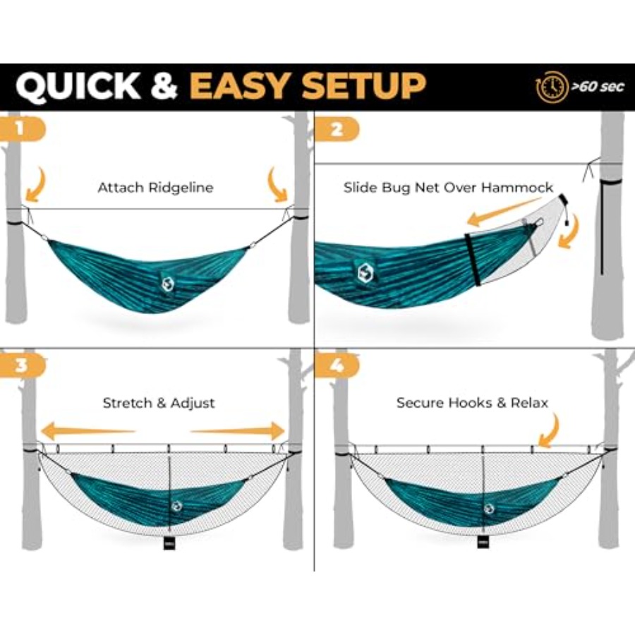 XL Hammock Net 12ft Net for Ha - Outdoor Furniture Xl reseña y precio