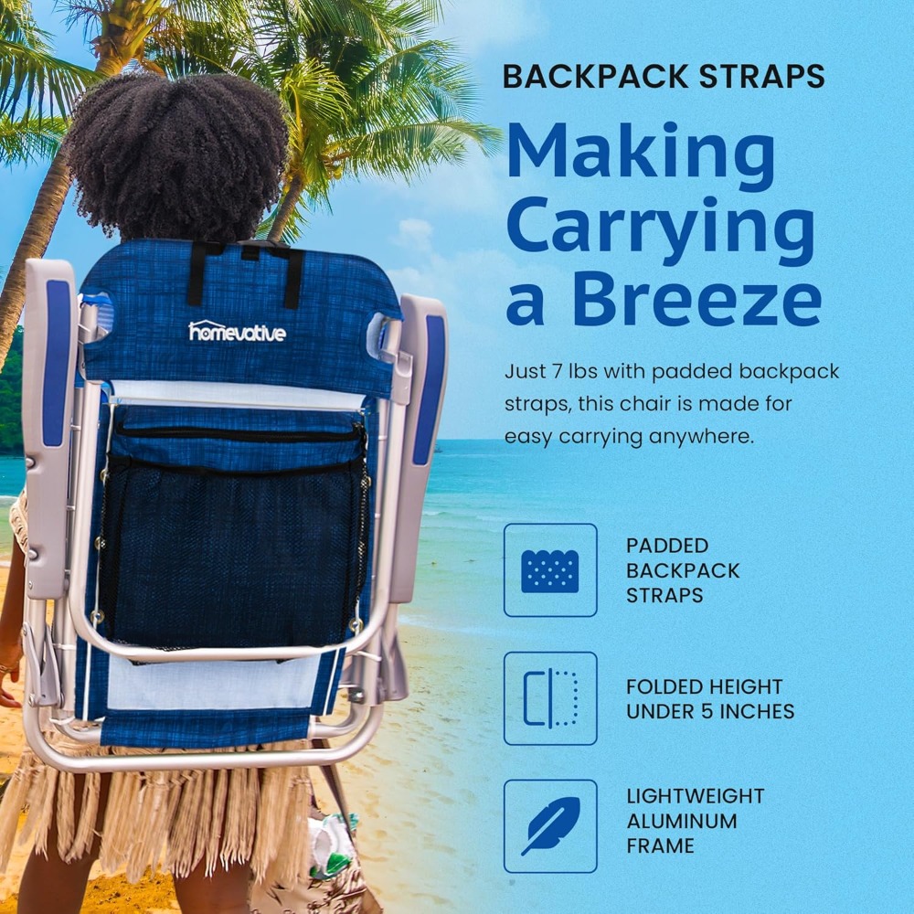 Cooler+ Folding Backpack Beach - Outdoor Furniture Xl reseña y precio