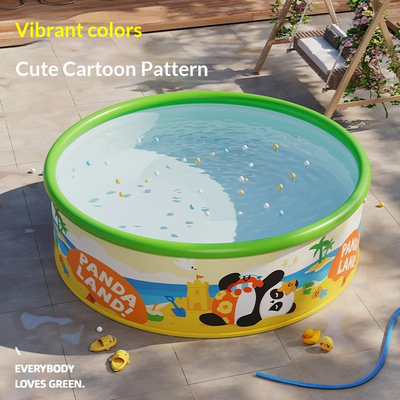 Portable Foldable Kids Pool Ou - Inflatable Hot Tub reseña y precio