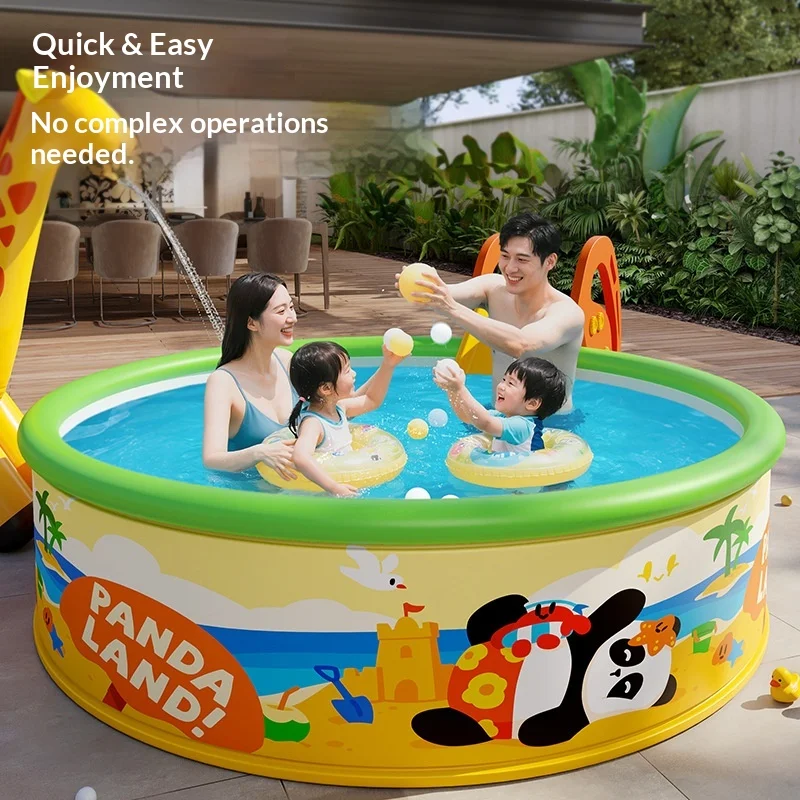 Portable Foldable Kids Pool Ou - Inflatable Hot Tub reseña y precio