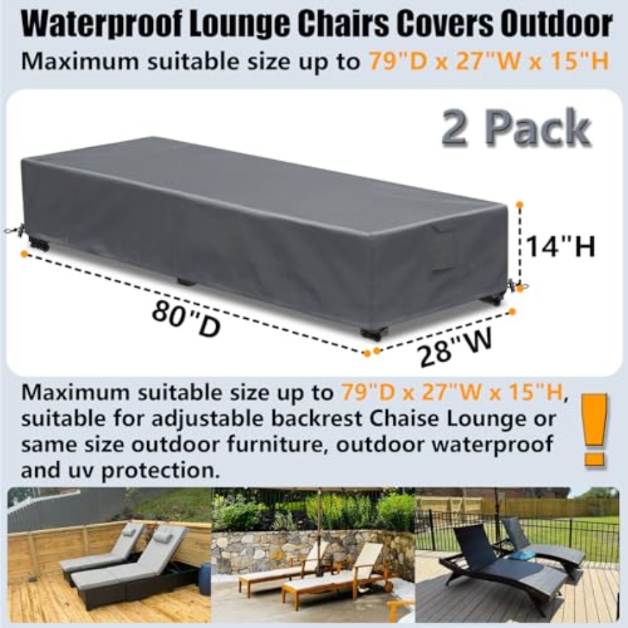 Outdoor Chaise Lounge Covers 6 - Outdoor Furniture Sofa reseña y precio