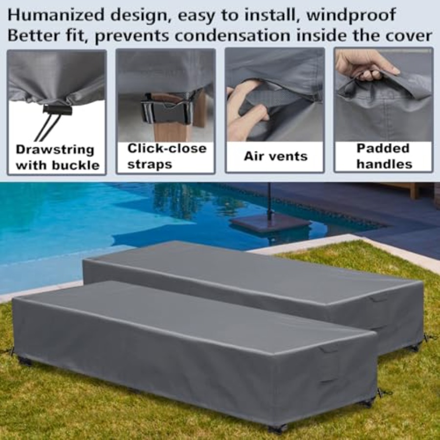Outdoor Chaise Lounge Covers 6 - Outdoor Furniture Sofa reseña y precio