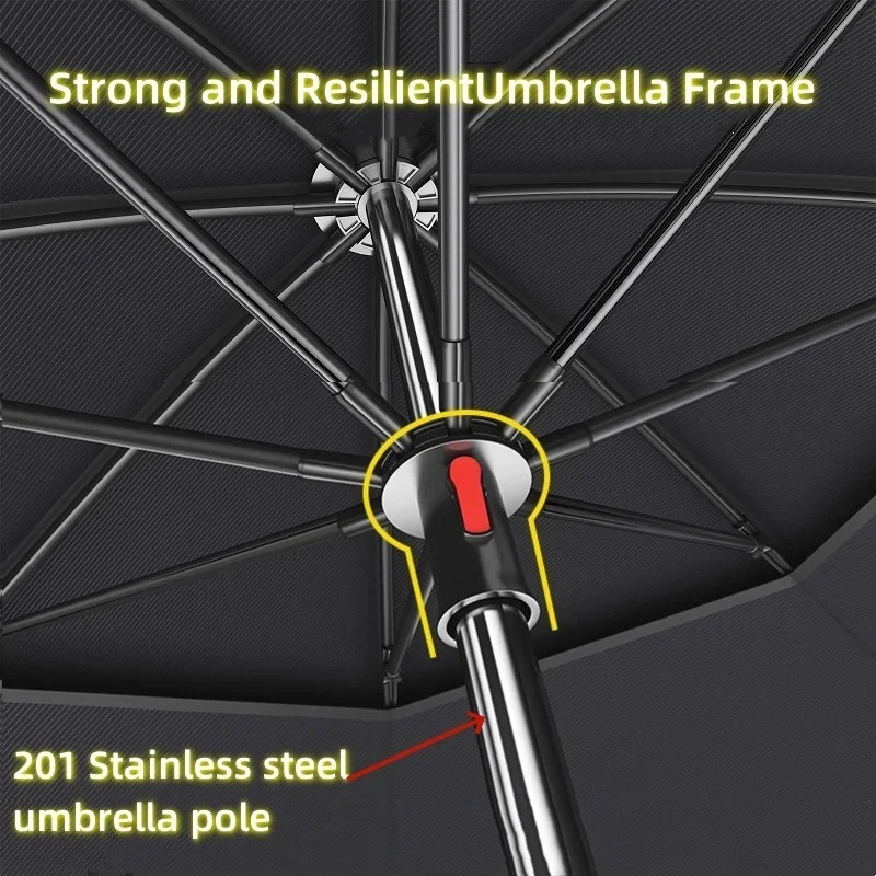 Double-Layer Fishing Umbrella  - Parasol Umbrella Large reseña y precio
