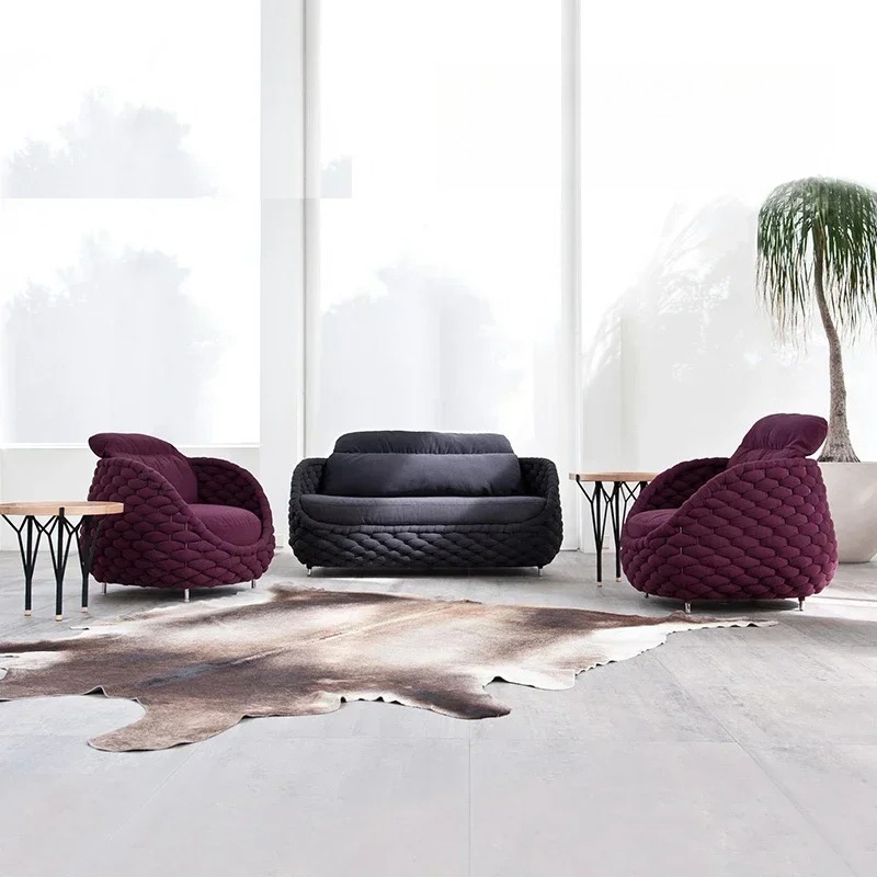 Nordic outdoor rattan sofa sin - Outdoor Furniture Balcony reseña y precio