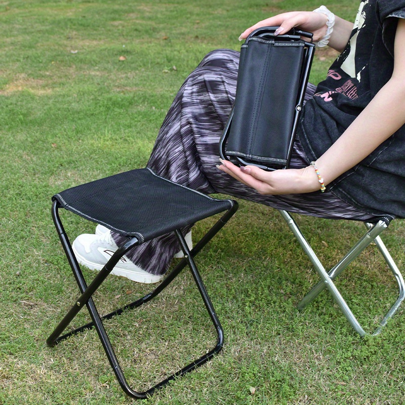 Portable Folding Camping Chair - Outdoor Furniture Rocking Chair reseña y precio