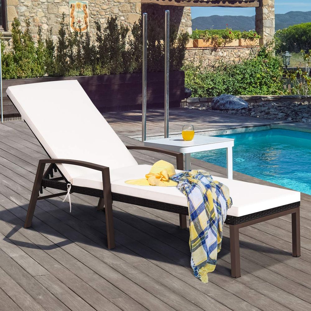 Set of 2 Patio Furniture Outdo - Outdoor Furniture Lounge Set reseña y precio