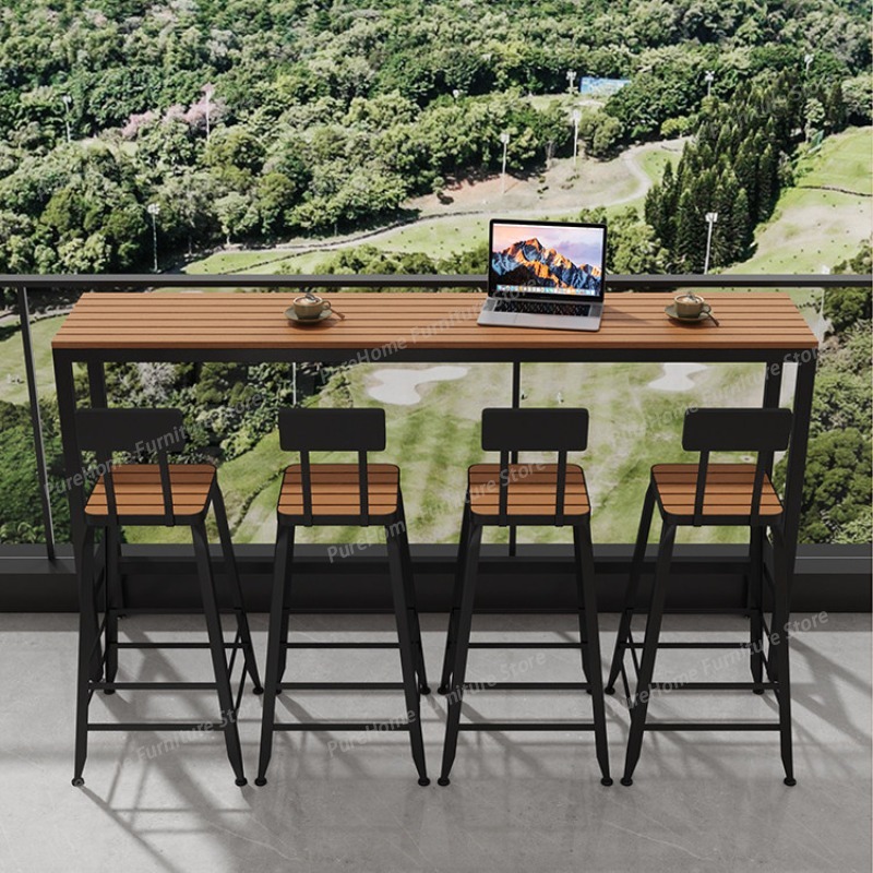 Modern Outdoor Weather-Resista - Outdoor Furniture For Cafe reseña y precio