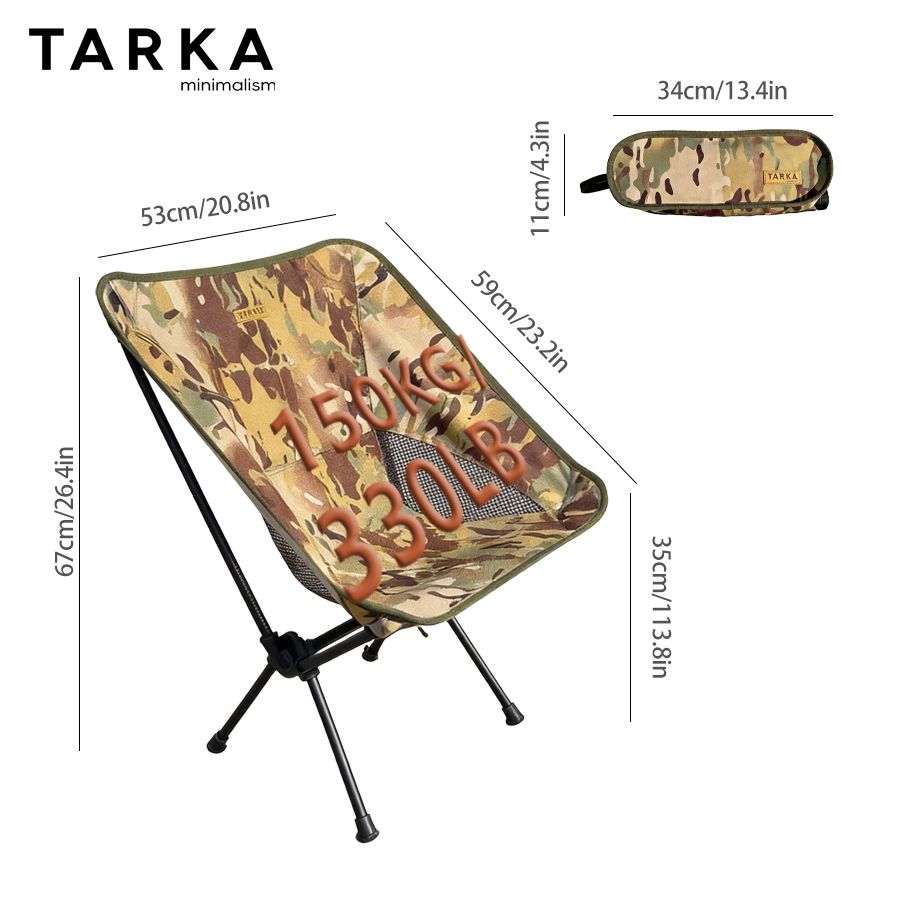 2in1 Ultralight Hiking Relaxin - Outdoor Furniture Rocking Chair reseña y precio