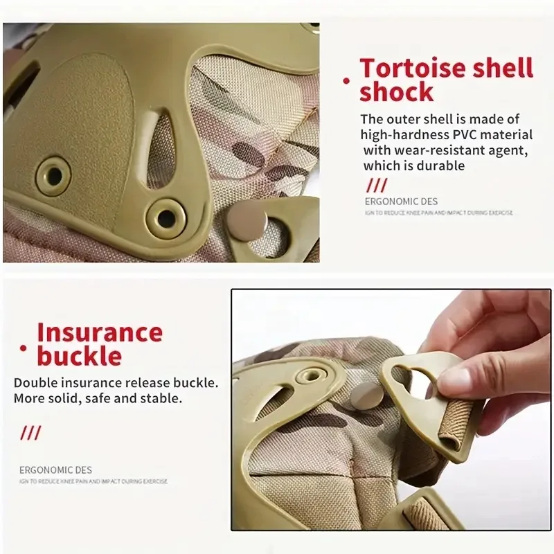 Tactical Knee Pad Elbow CS Mil - Outdoor Furniture Pads reseña y precio