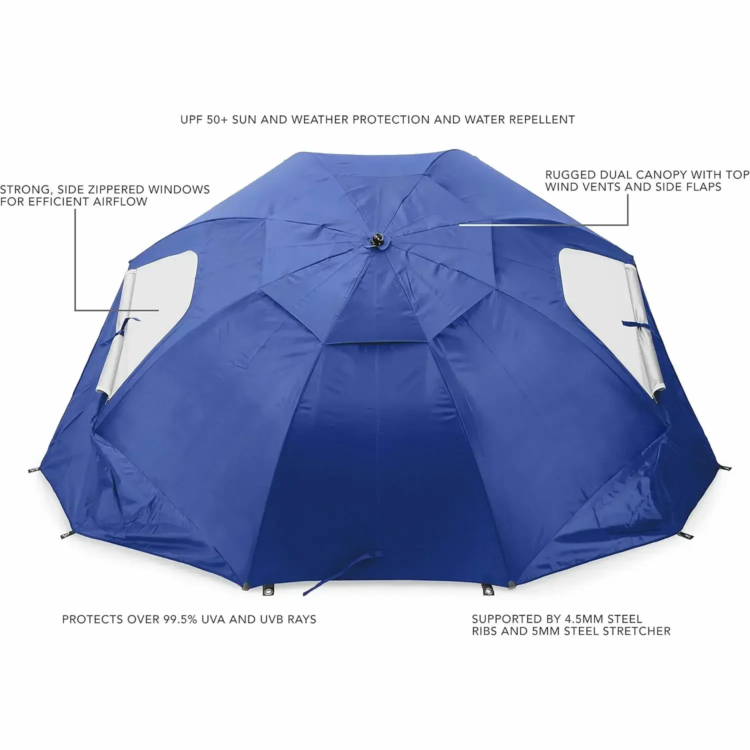 2 Meter Awning Sport-umbrella  - Outdoor Furniture Xl reseña y precio