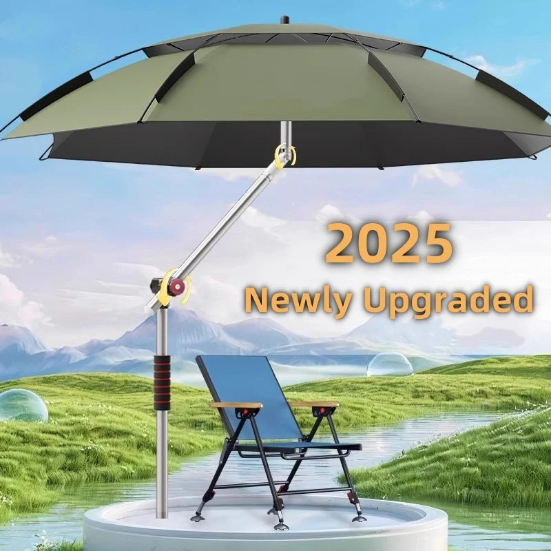 2025 New Fishing Parasol Upgra - Parasol Umbrella Large reseña y precio