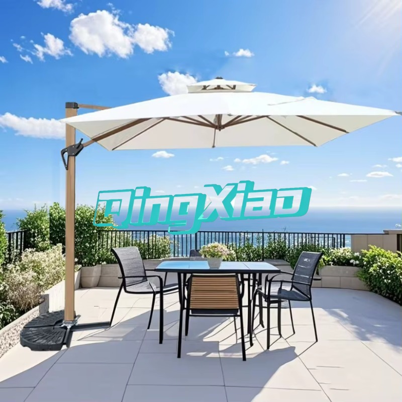 Outdoor Patio Cantilever Umbre - Outdoor Furniture For Cafe reseña y precio