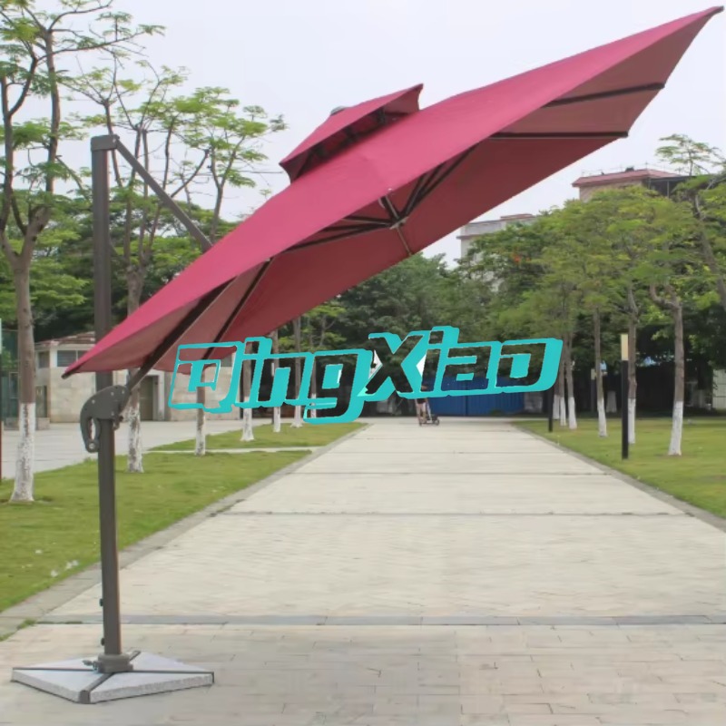 Outdoor Patio Cantilever Umbre - Outdoor Furniture For Cafe reseña y precio