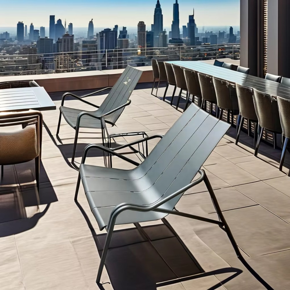 Italy Design Customizable Alum - Outdoor Furniture For Cafe reseña y precio