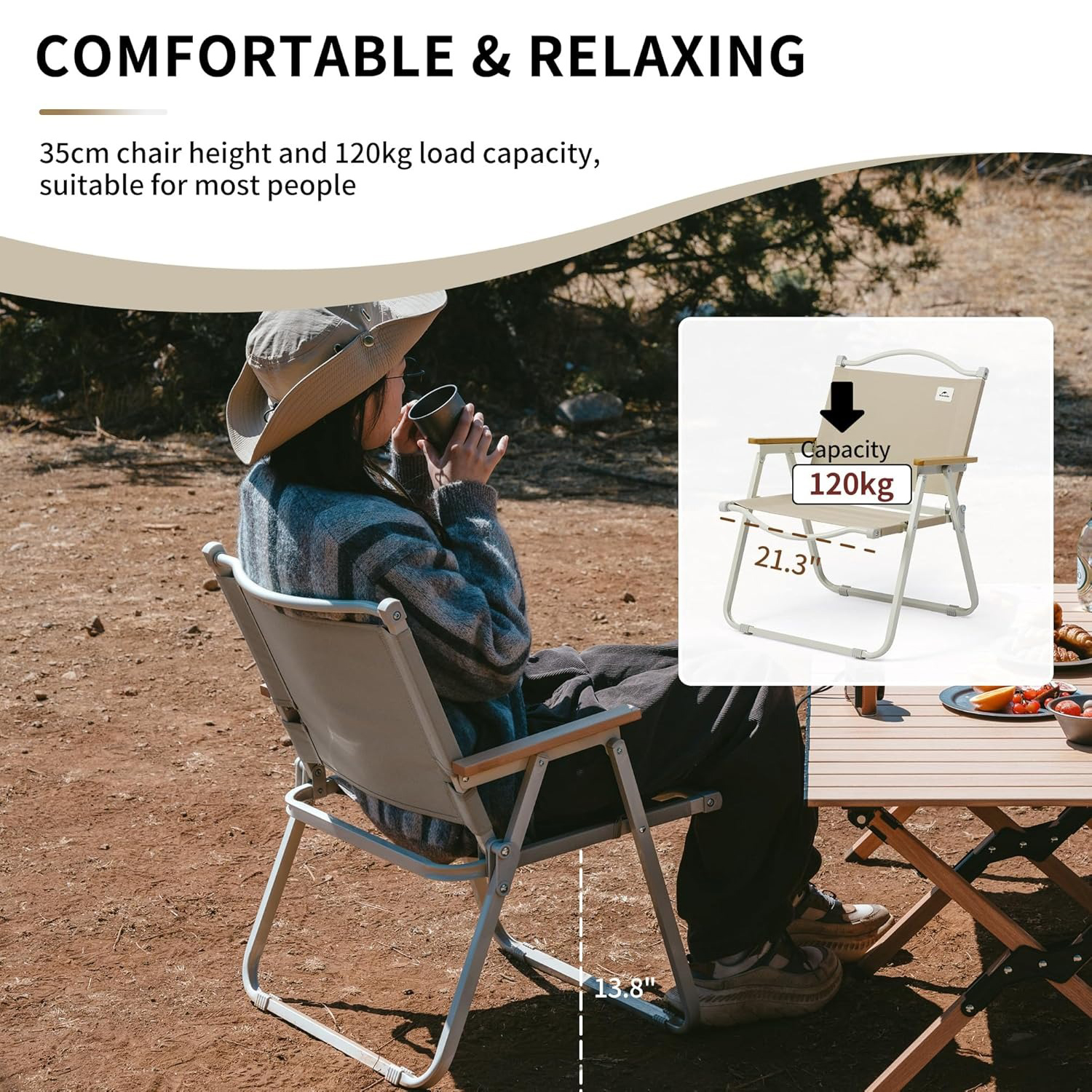 Naturehike Portable Camping Ch - Outdoor Furniture Rocking Chair reseña y precio