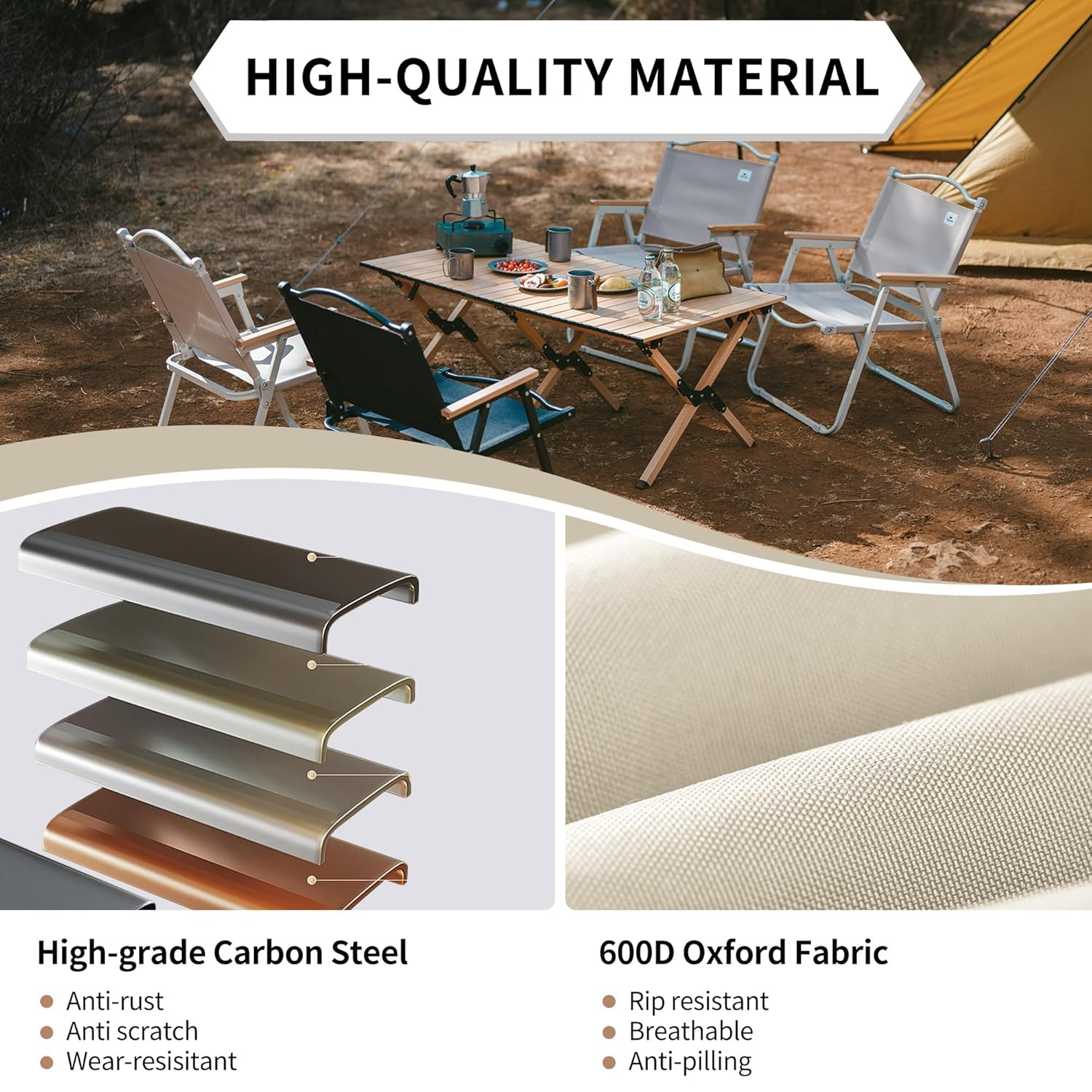 Naturehike Portable Camping Ch - Outdoor Furniture Rocking Chair reseña y precio