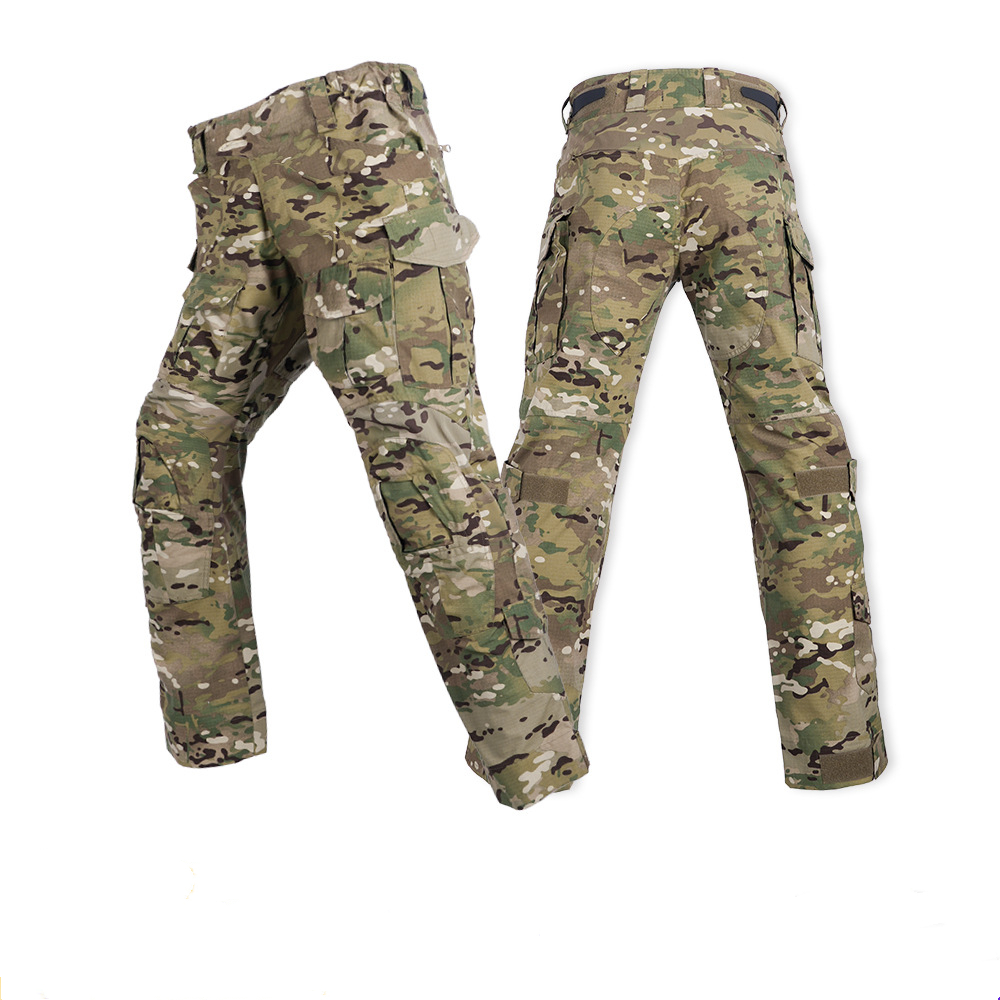 Men Combat Pants With Knee Pad - Outdoor Furniture Pads reseña y precio