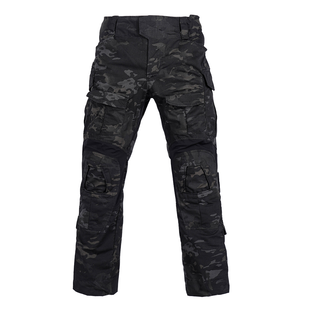 Men Combat Pants With Knee Pad - Outdoor Furniture Pads reseña y precio