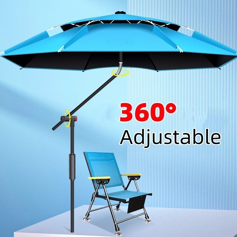 2.0-2.6M Blue Fishing Umbrella - Parasol Umbrella Large reseña y precio