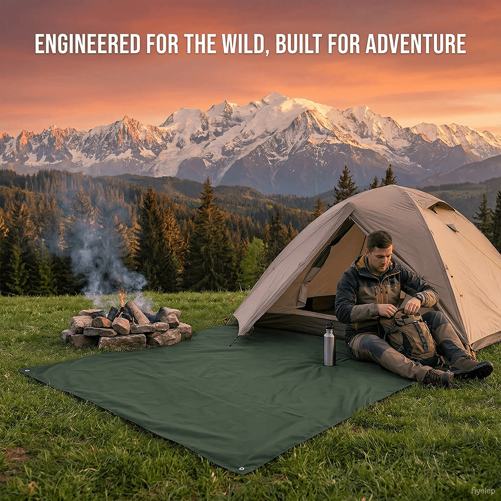 Outdoor Waterproof Tarp, Multi - Outdoor Furniture Pads reseña y precio