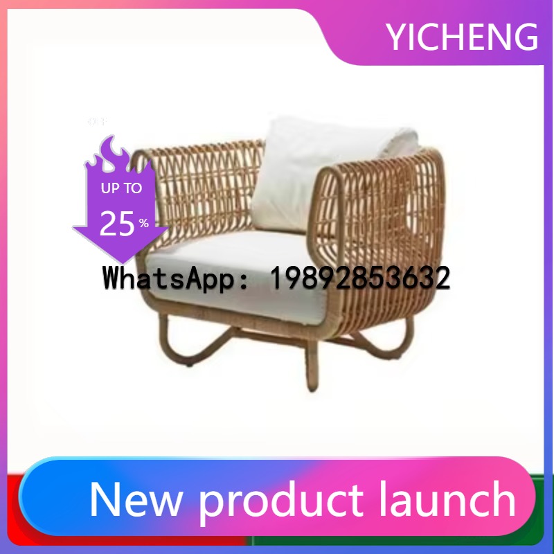 XL Outdoor Wicker Chair Simple - Outdoor Furniture Xl reseña y precio