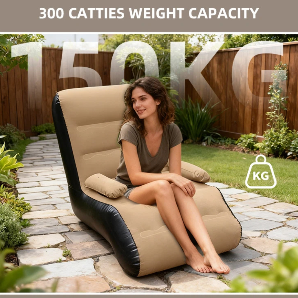 Inflatable Lounger Sofa with S - Outdoor Furniture Balcony reseña y precio