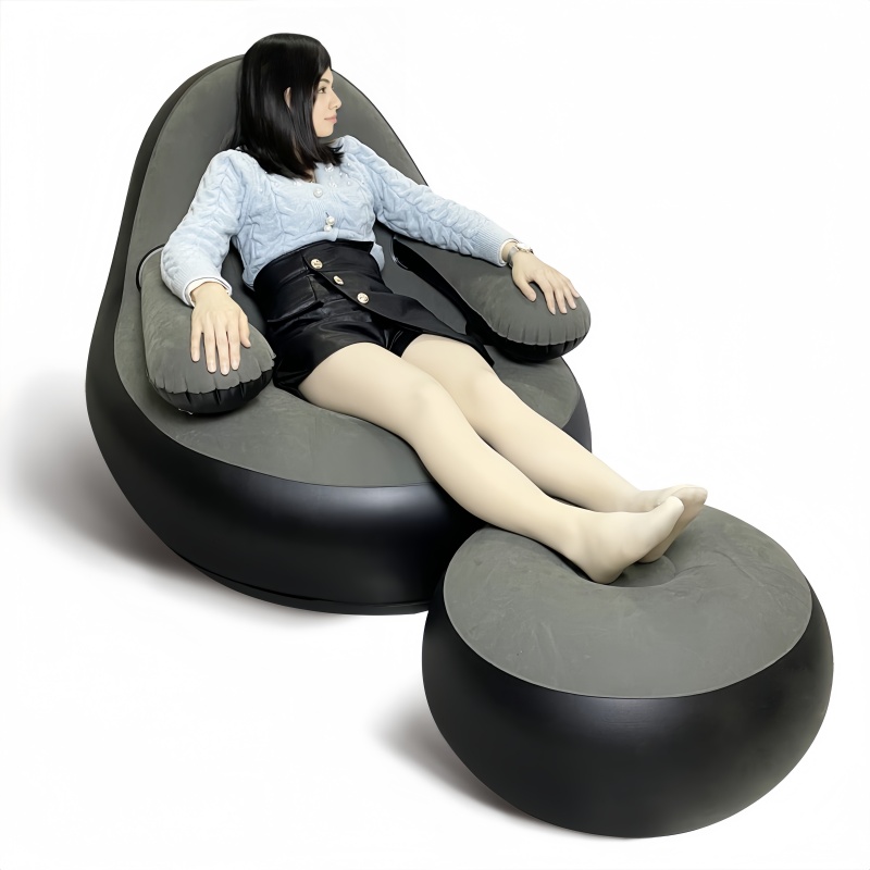 PVC Inflatable Sofa with Armre - Outdoor Furniture Balcony reseña y precio