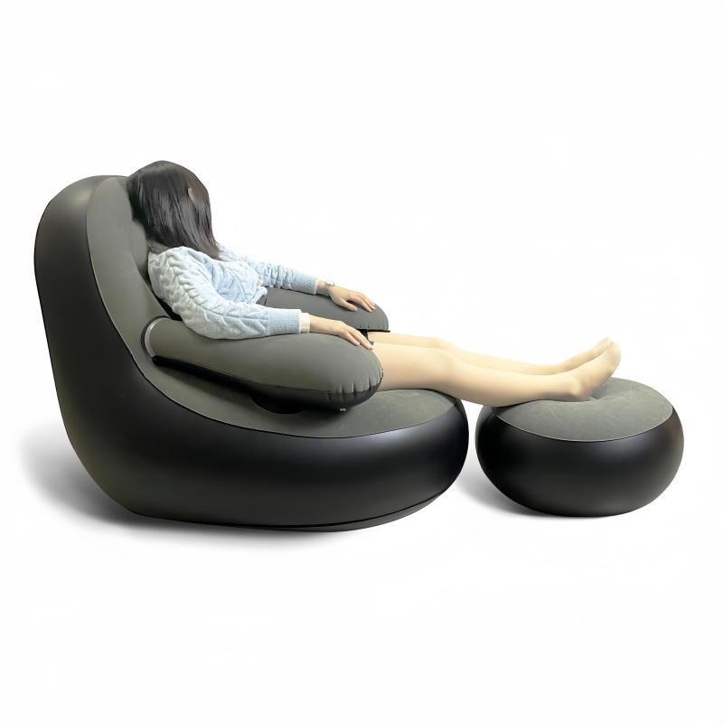 PVC Inflatable Sofa with Armre - Outdoor Furniture Balcony reseña y precio