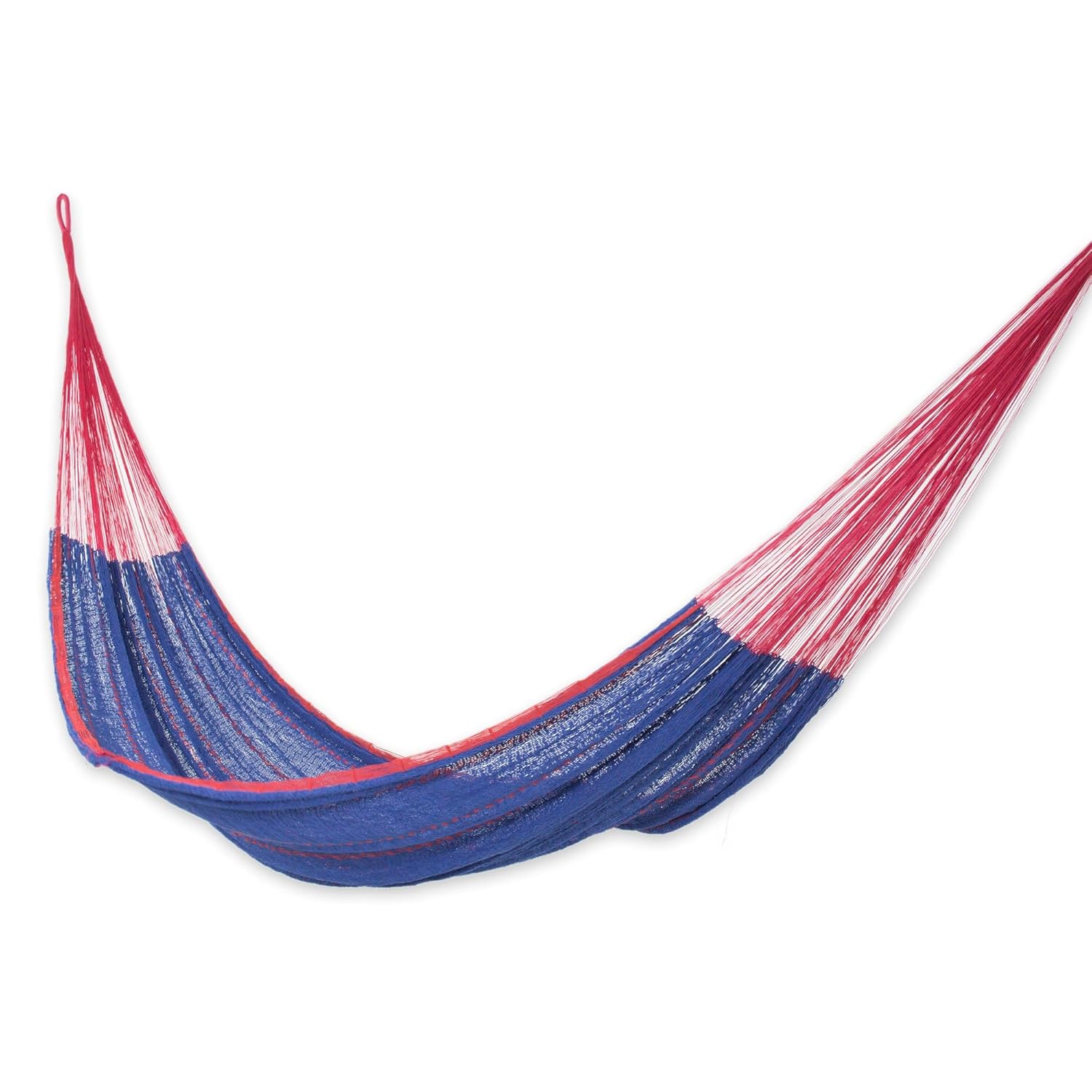 Blue Red Cotton Hand Woven May - Outdoor Furniture Xl reseña y precio
