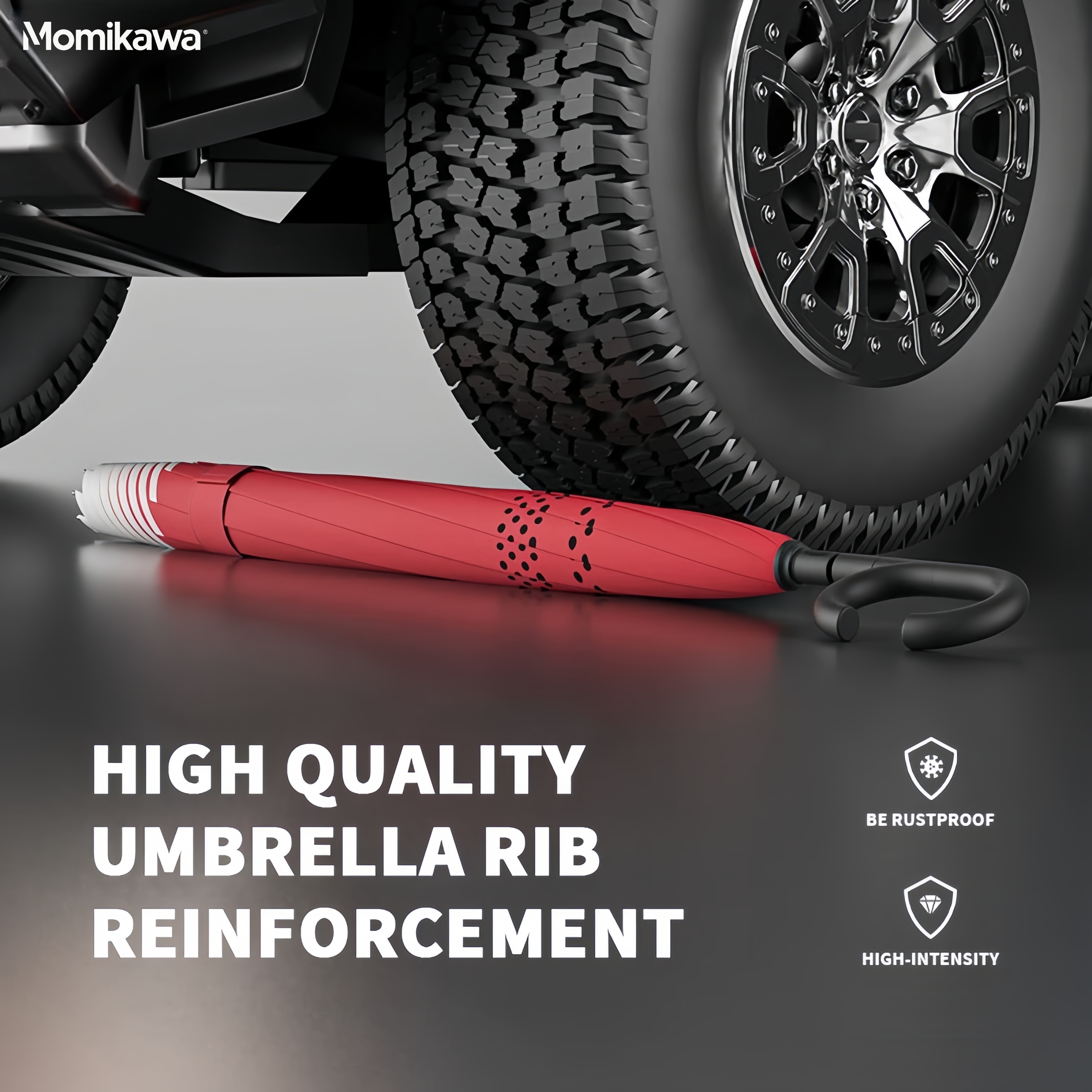 Automatic Reverse Long Handle, - Parasol Umbrella Large reseña y precio