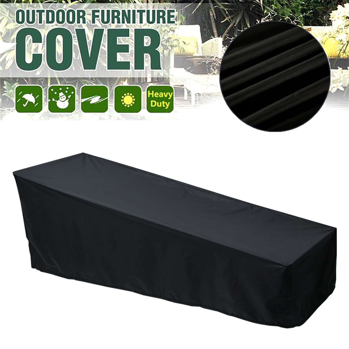 Outdoor Garden Sunbed Cover Su - Outdoor Furniture Paint reseña y precio